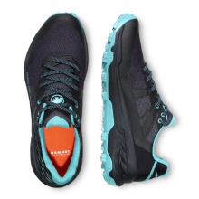 Mammut Trail-Laufschuhe Sertig II Low GTX (Multifunktion, wasserdicht) schwarz/blau Damen